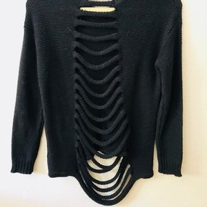 One Grey Day Knit Sweater